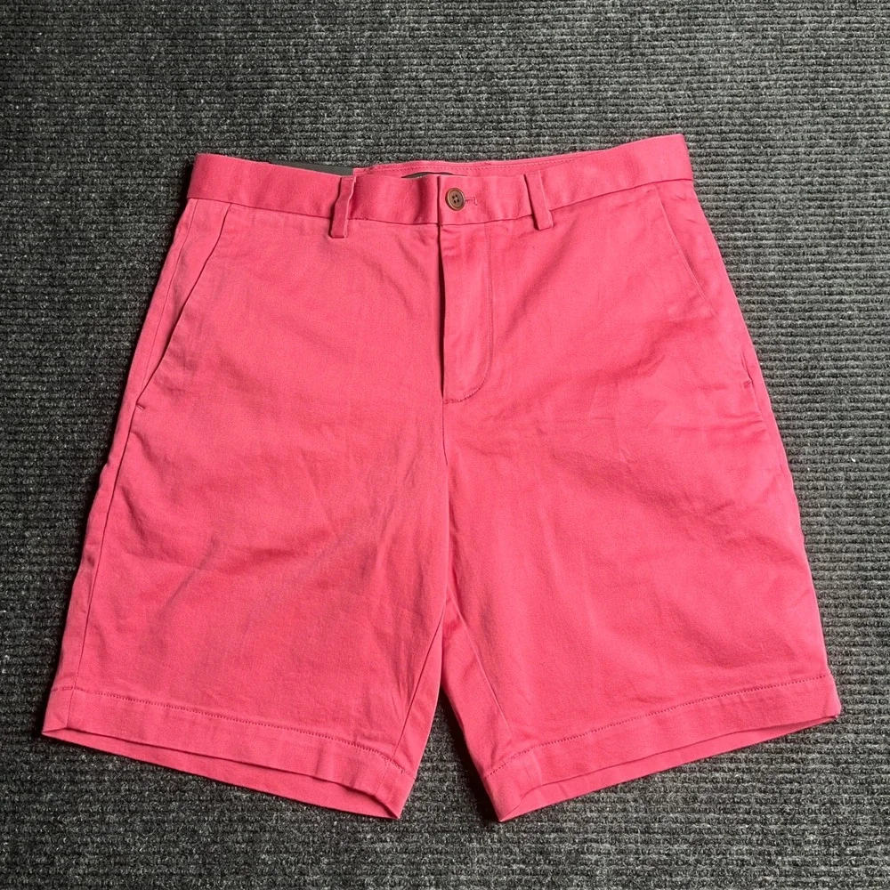 Banana Republic Aiden Shorts Mens 31 Pink Slim Fit 9
